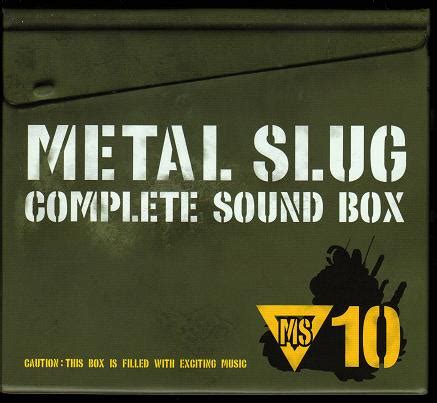 metal slug haunted house|Game Music :: Metal Slug Complete Sound Box :: Album Information.